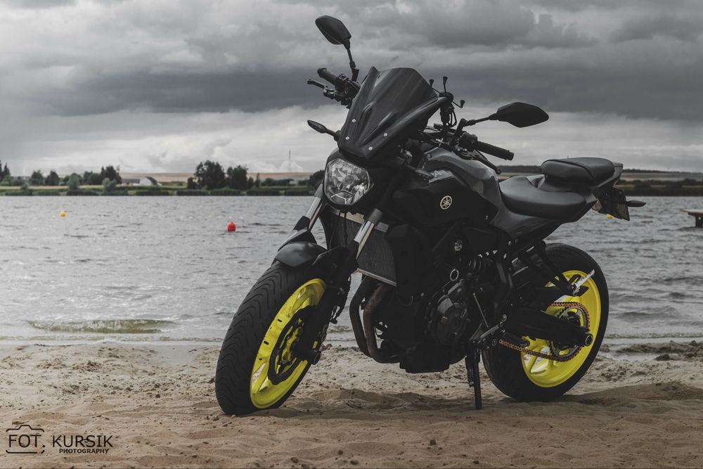 Yamaha mt07 2016 A2 cena zimowa