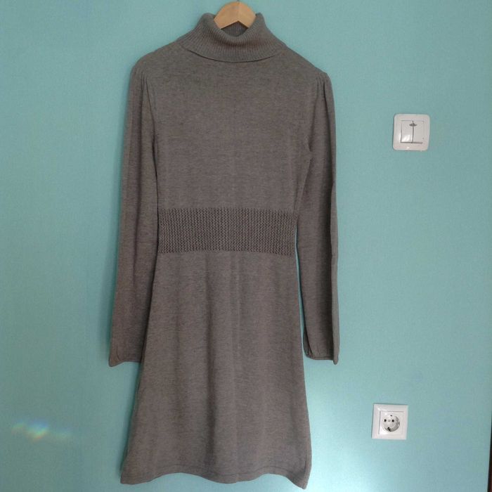 Платье теплое трикотажное, гольф (G&C Сollechion)