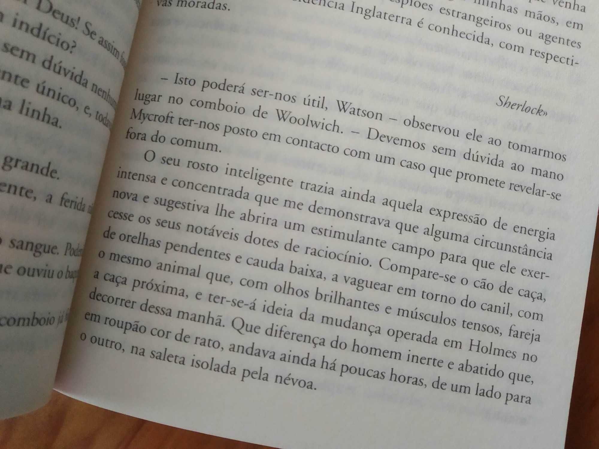 (PORTES GRÁTIS) Livro Policial: O Último Adeus de Sherlock Holmes