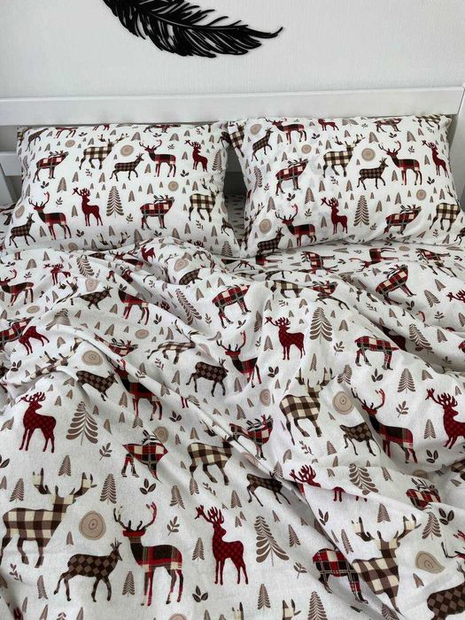 Постільна білизна фланель постельное