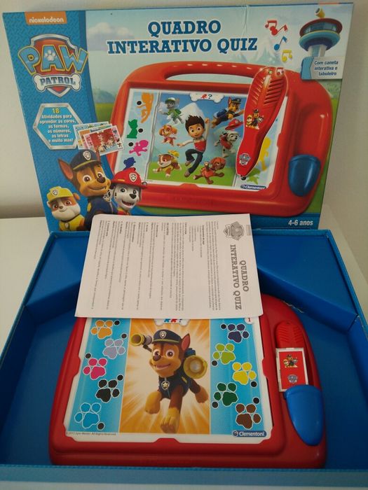 2 Quizz Patrulha Pata e Puzzle Novo