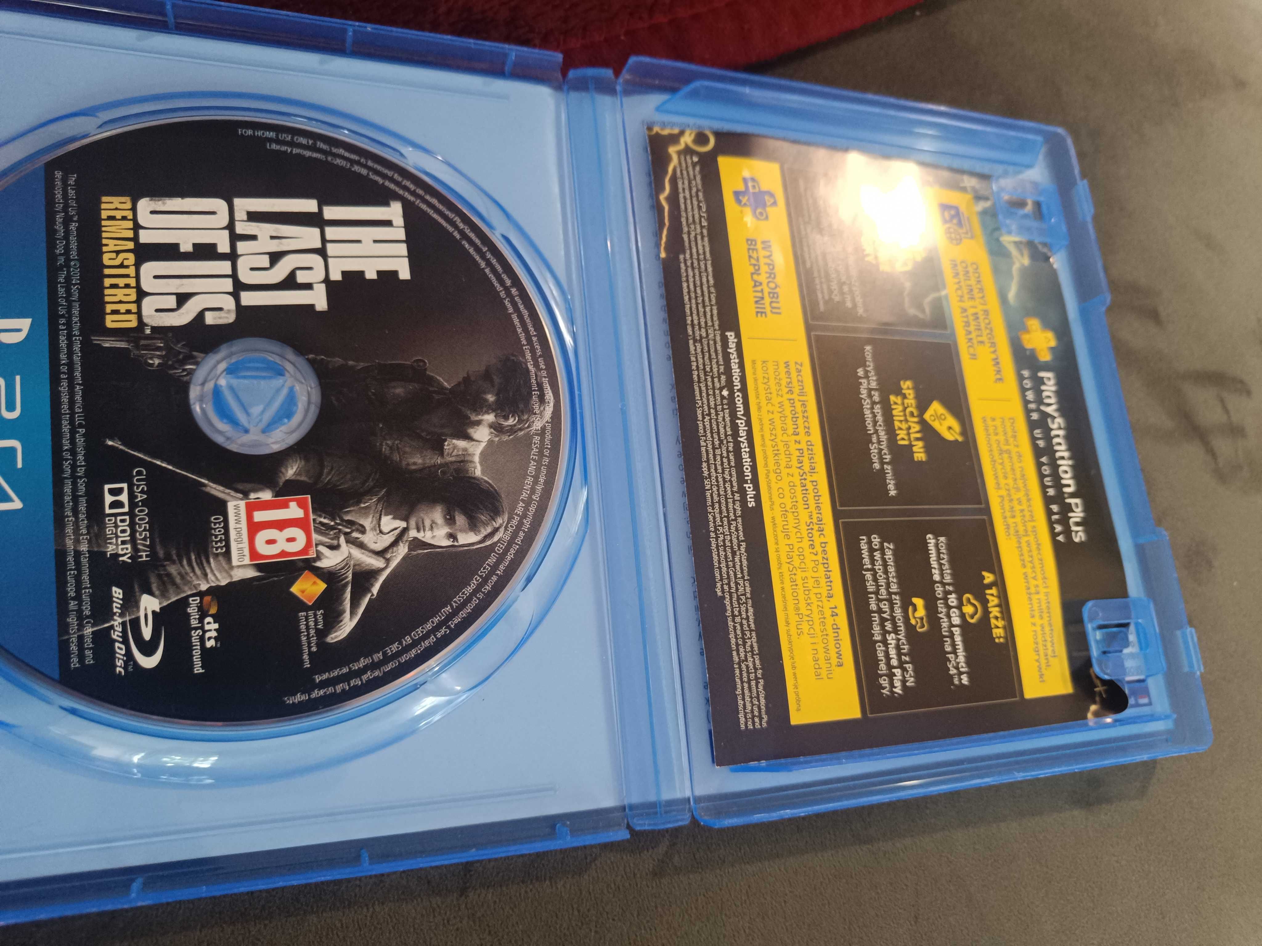The last of us REMASTERED ps 4