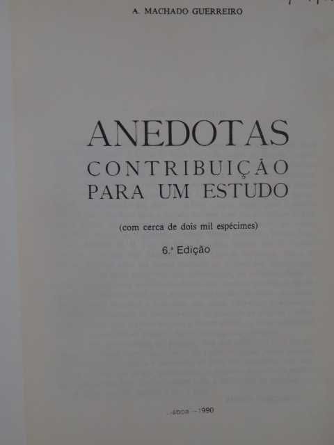 Anedotas - Contribuição para um Estudo de A. Machado Guerreiro