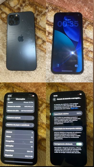 Troco dois ipone 12 pro ipone 13