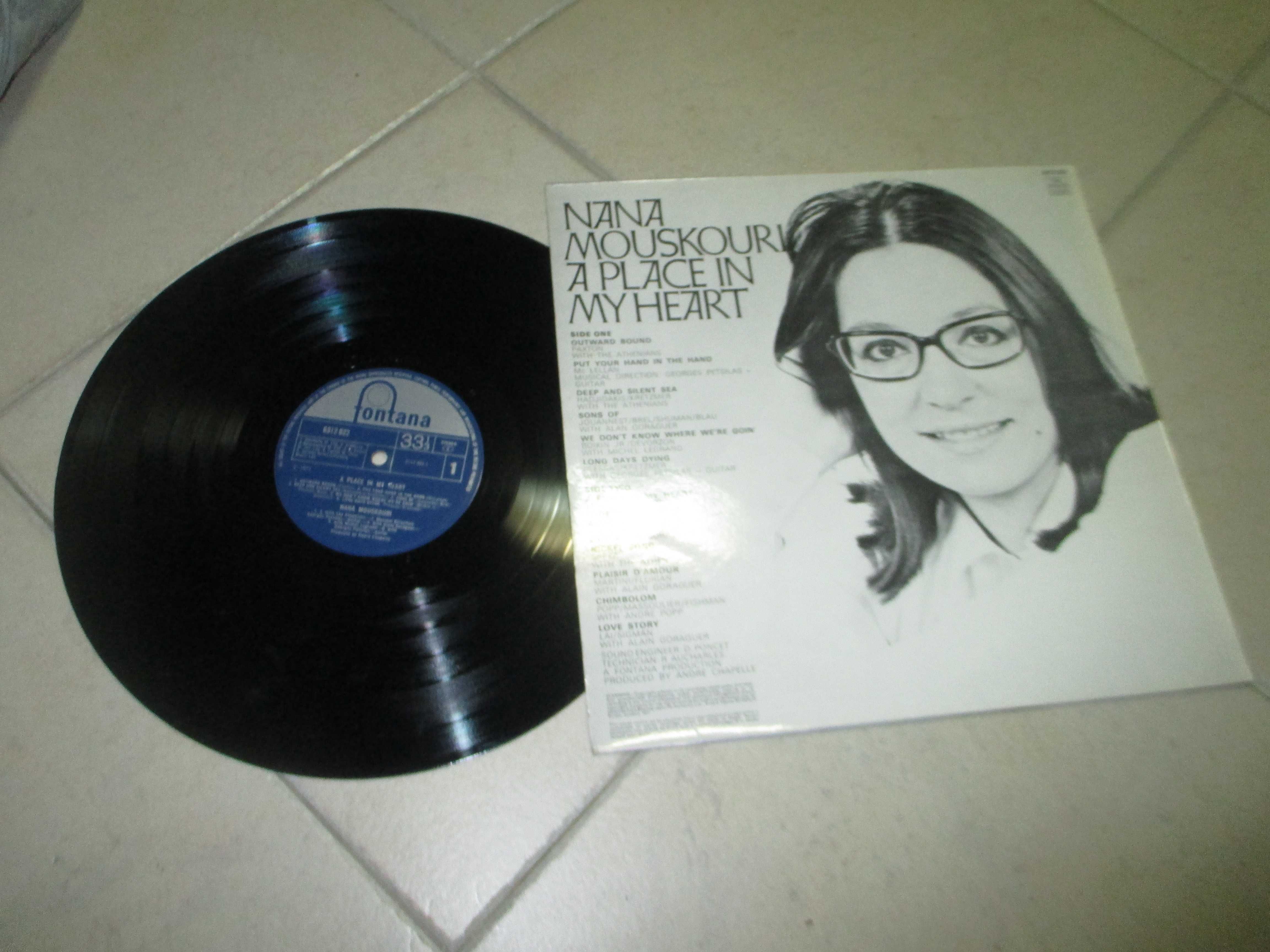 Disco vinil antigo Nana Mouskouri