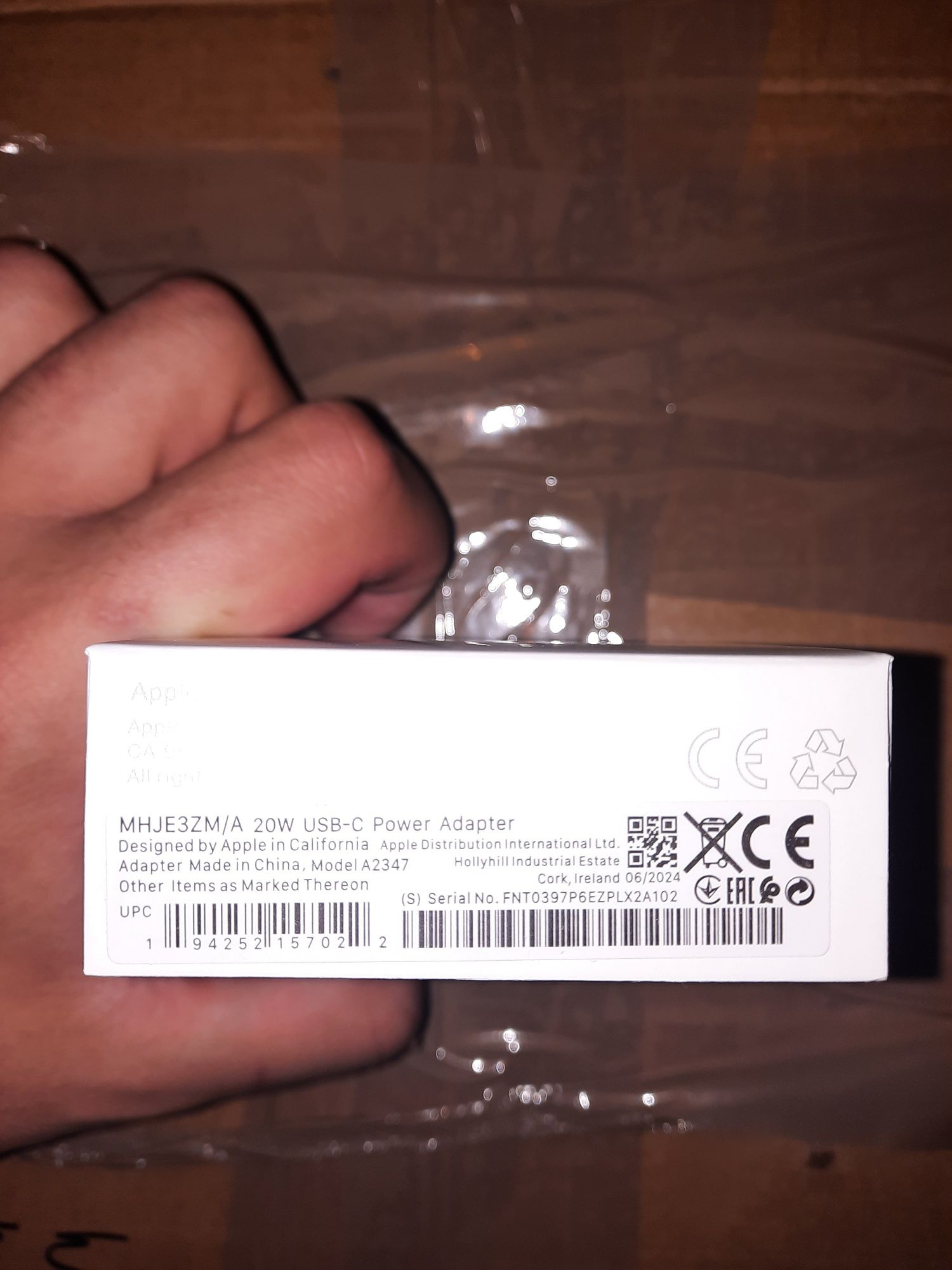 Ładowarka APPLE USB C 2M