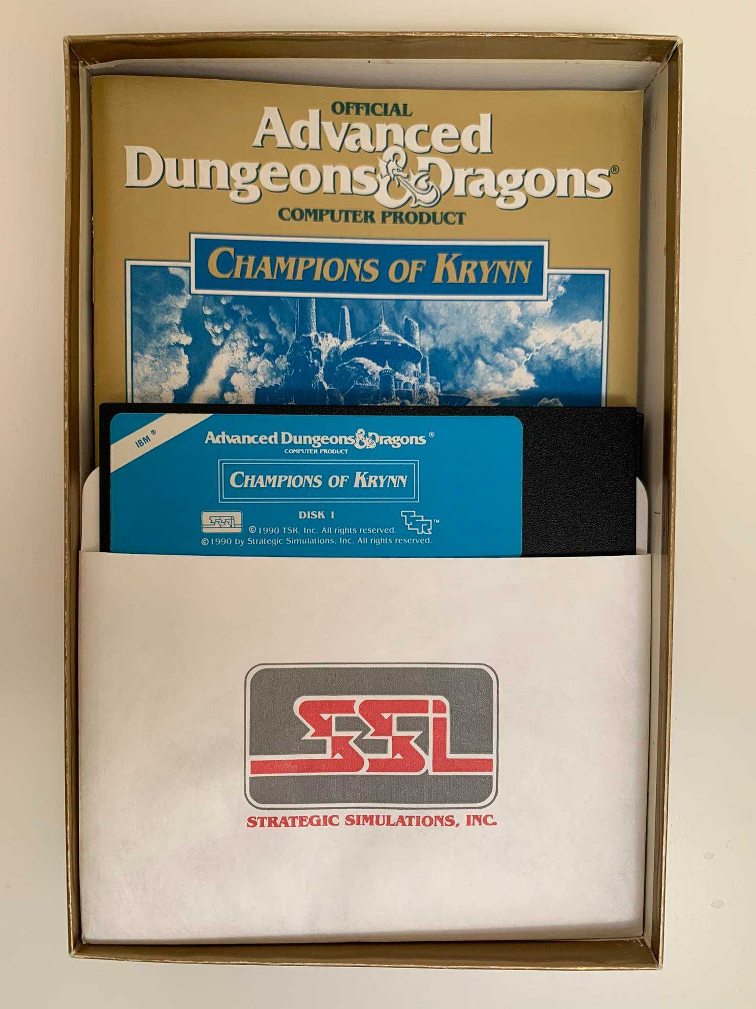 Advanced Dungeons & Dragons: Champions of Krynn, SSI 1990 r.