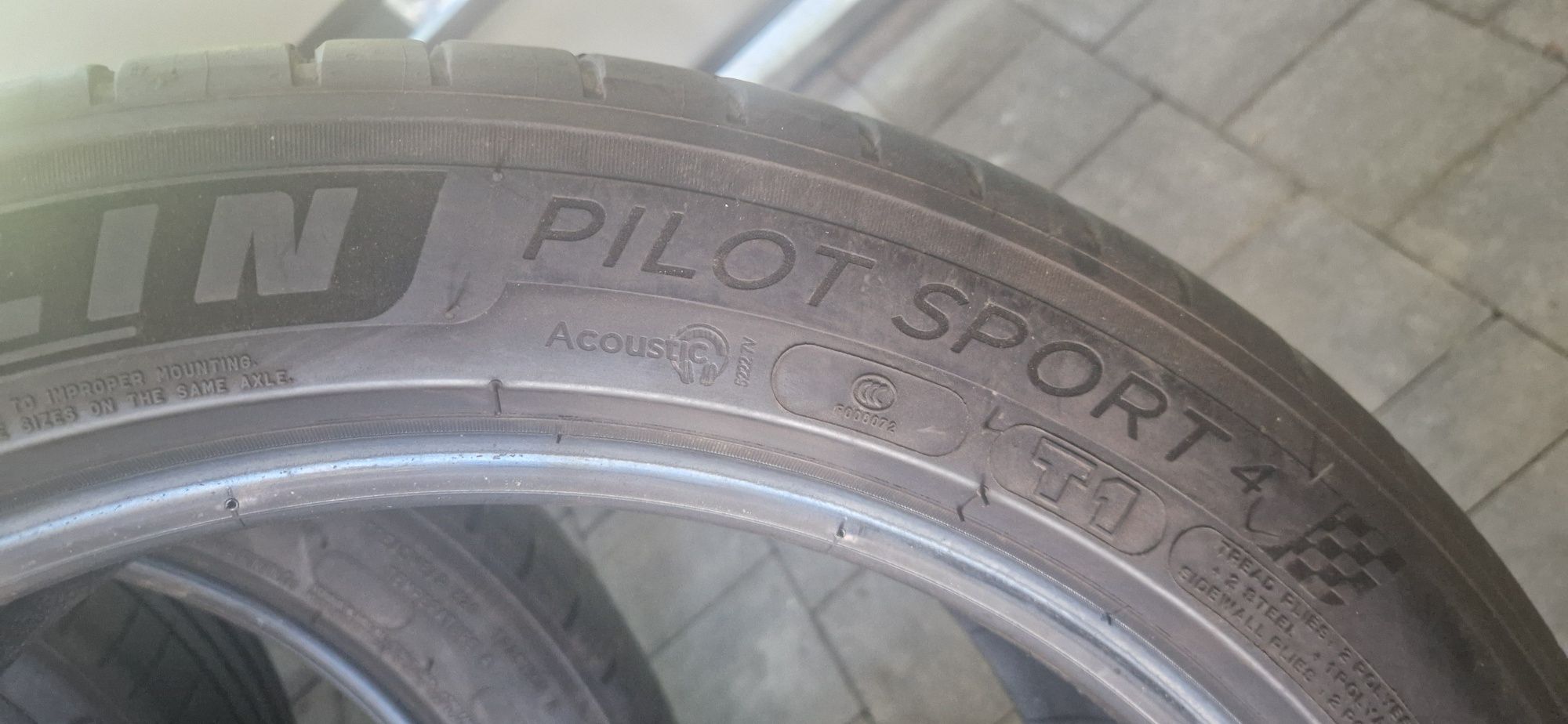 Opony letnie michelin.pilot Sportage performance 18"