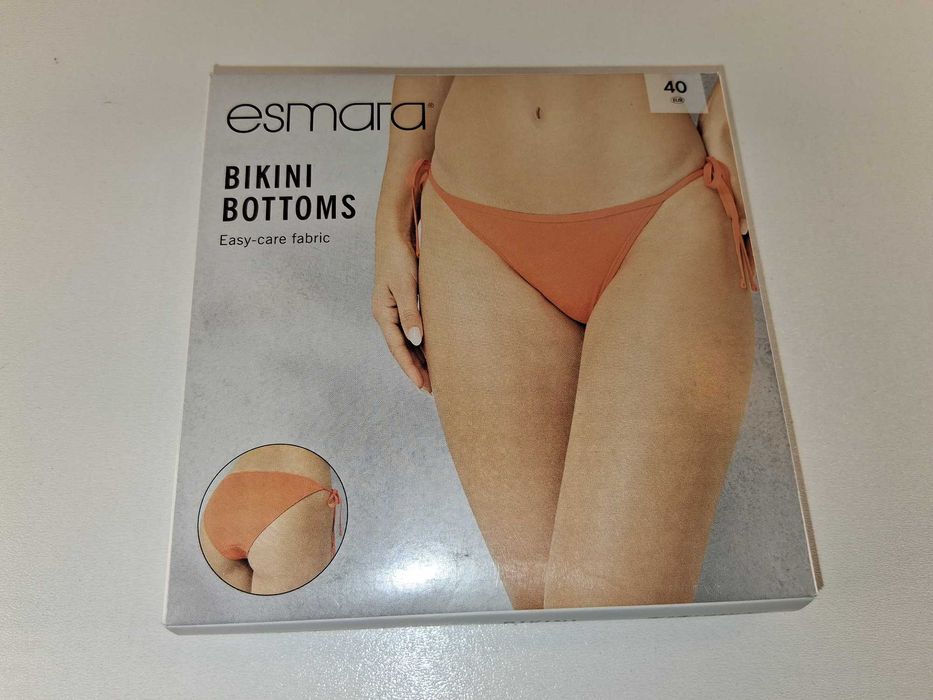 A020 Dół Od Bikini Damski Esmara Pomarańczowy Rozmiar 40
