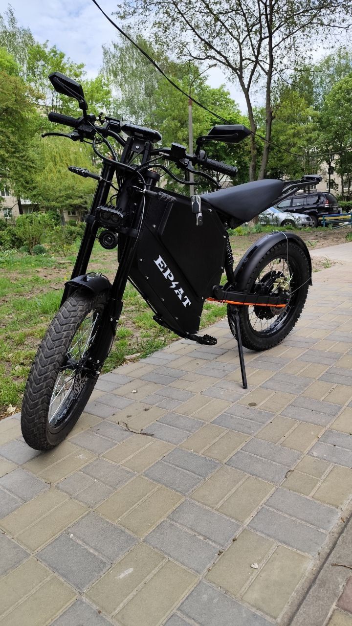 Електробайк EPLAT SAURON з потужним АКБ