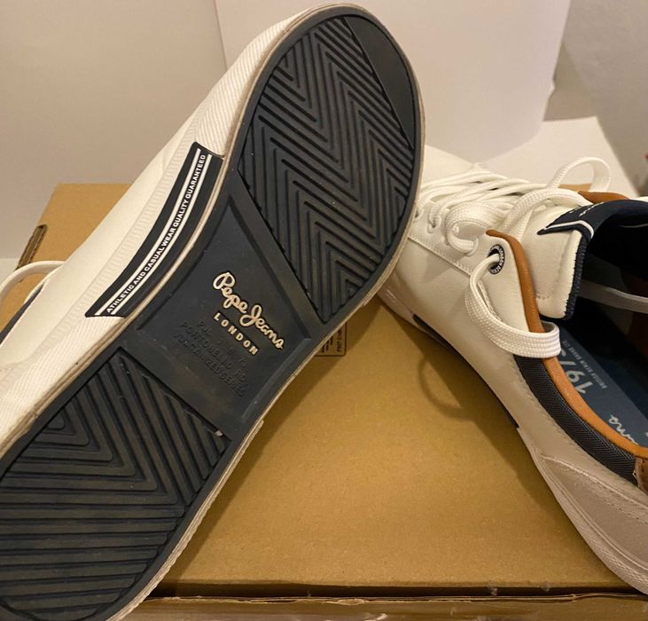 Ténis Brancos Pepe Jeans Homem