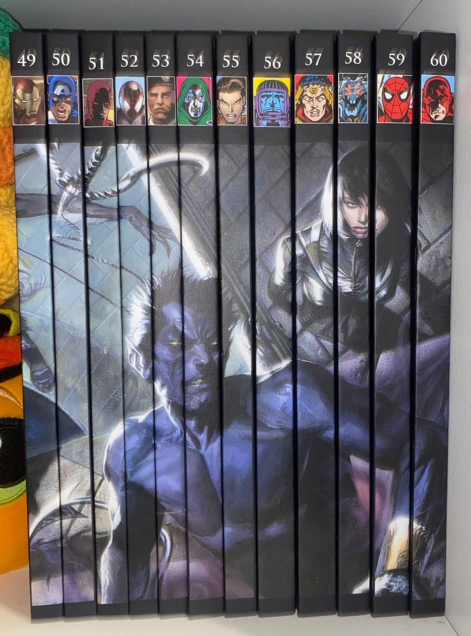 Coleção Oficial Livros Graphic Novels Marvel