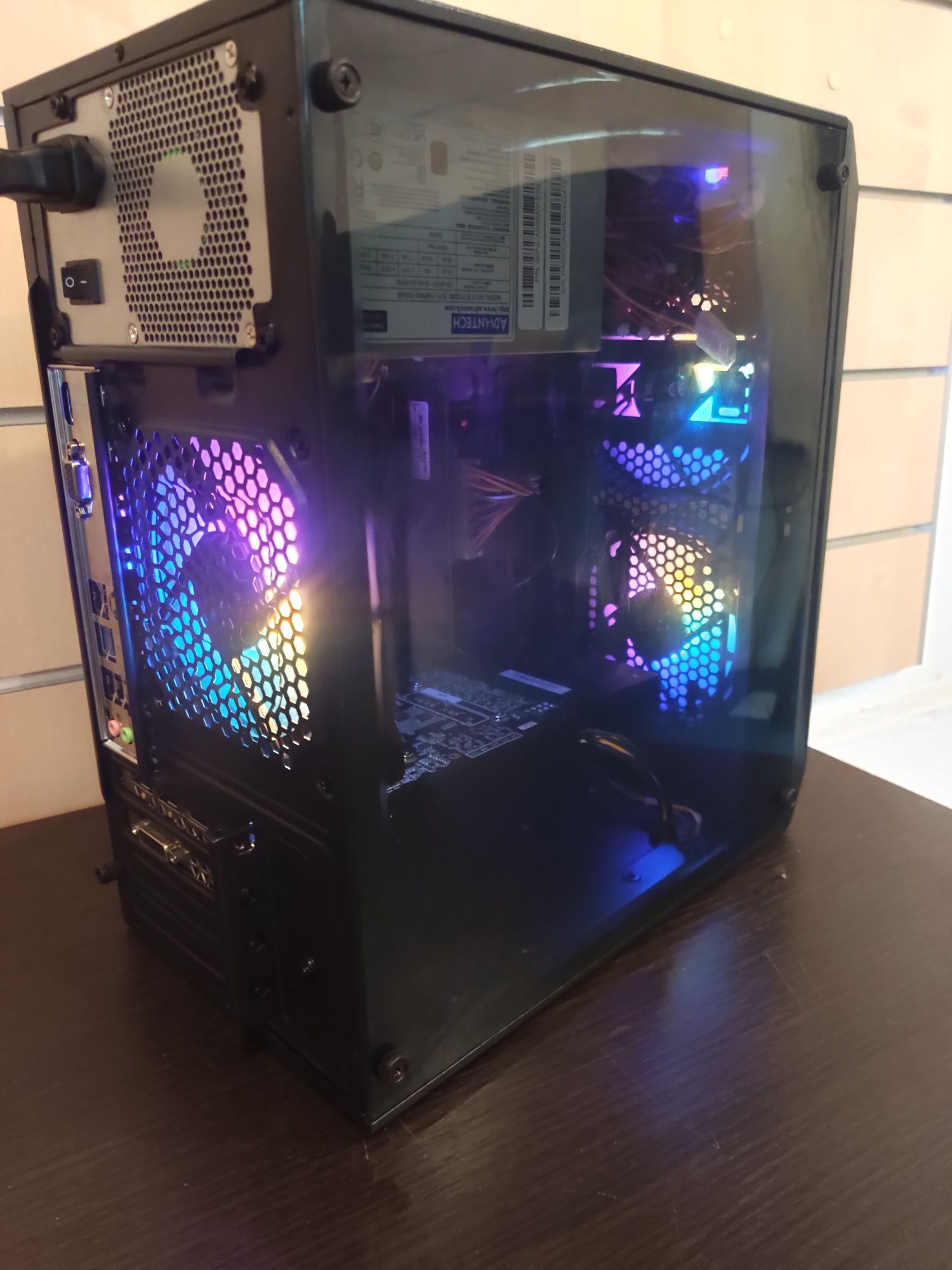 Ryzen 7, LED Komputer do gier,RTX 2070S,32 GB,SSD Win 11 Office