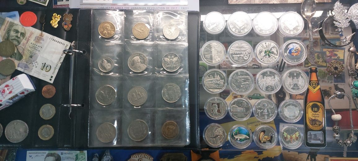 Монети України Ювілейні 2 гривні