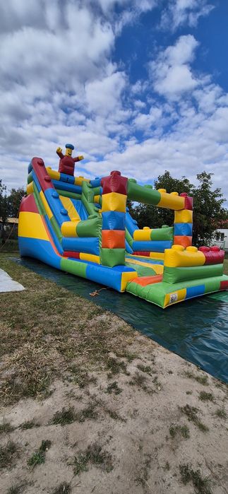 Dmuchaniec,  zjeżdżalnia,