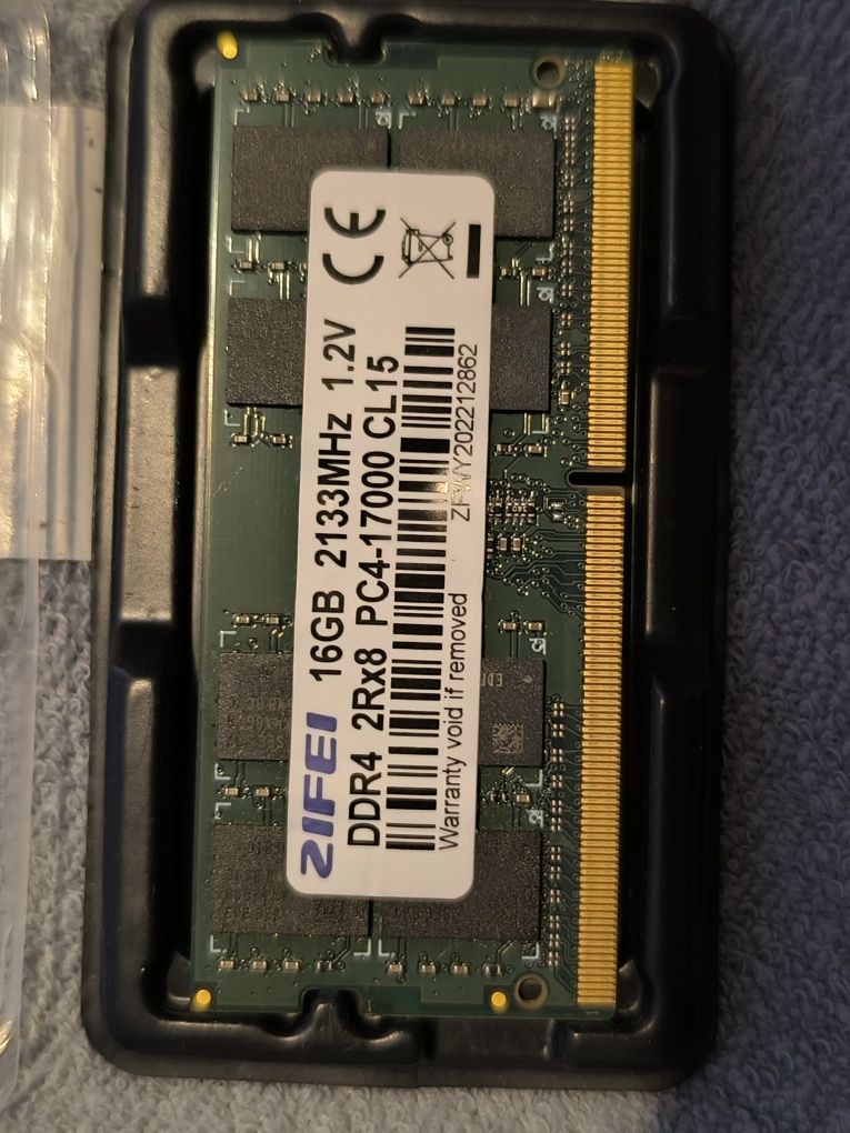 DDR4 16GB 2133mhz для ноутбука