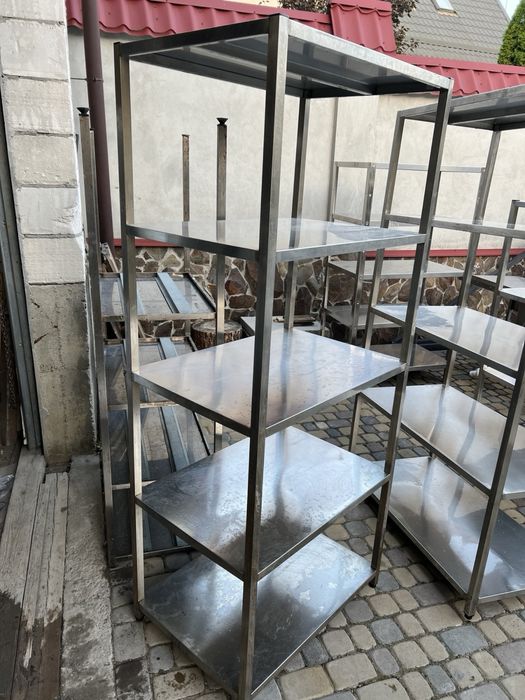 Стелаж нержавійка,стеллаж нержавейка