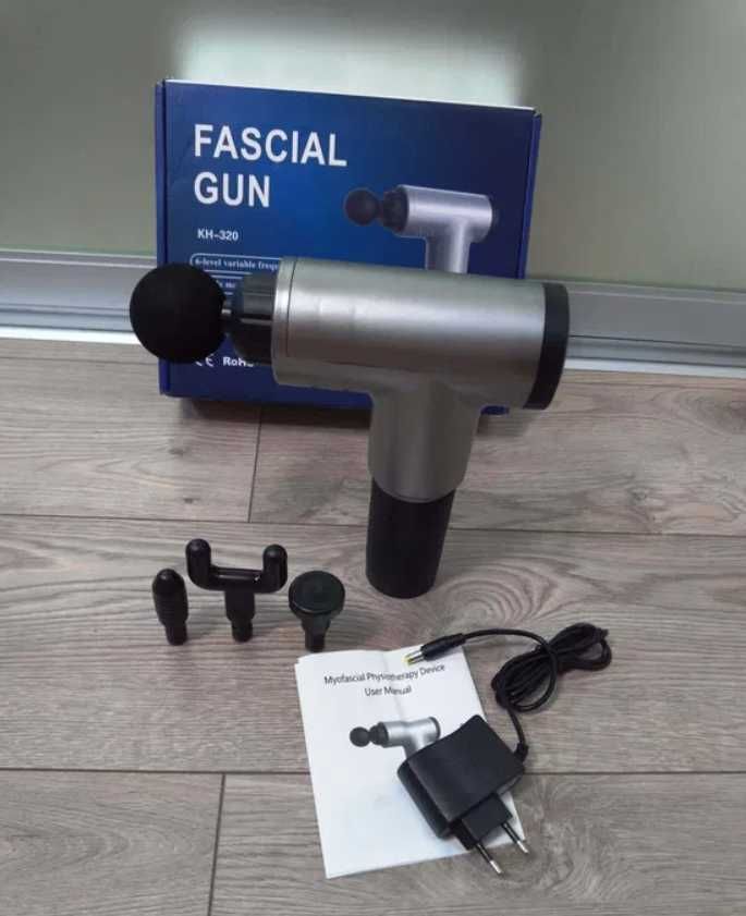 Массажер fascial gun kh-320  новый в упаковке
