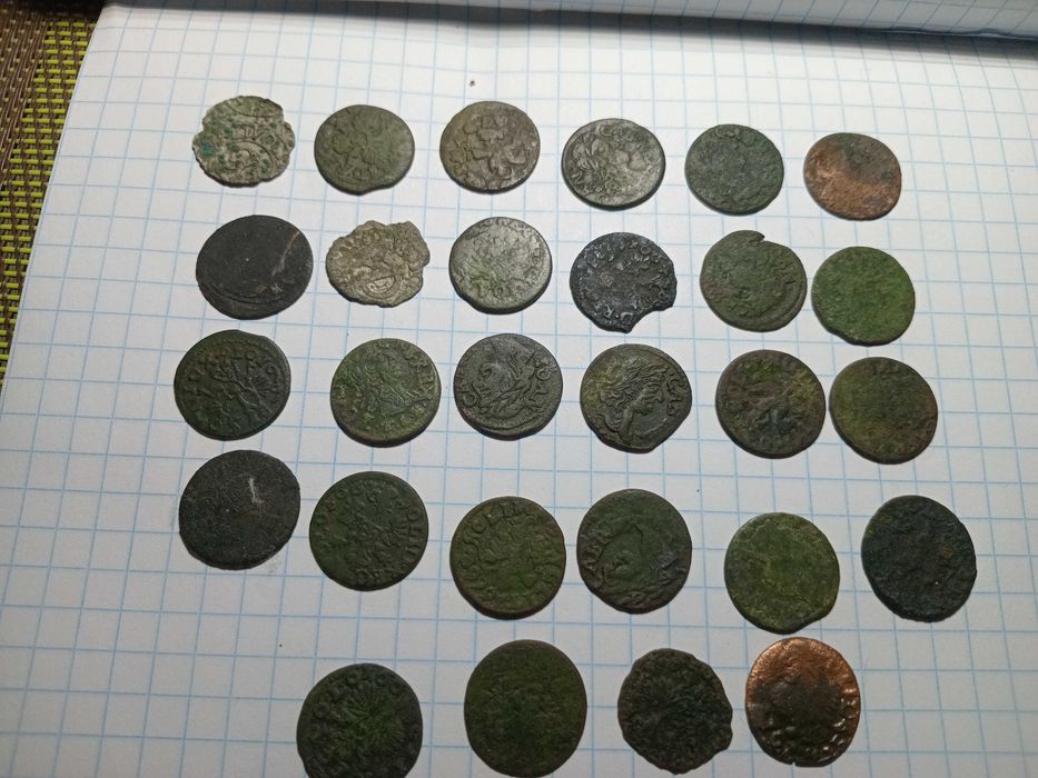 Монети Речі Посполитої Боратинки (соліди, шеляги)