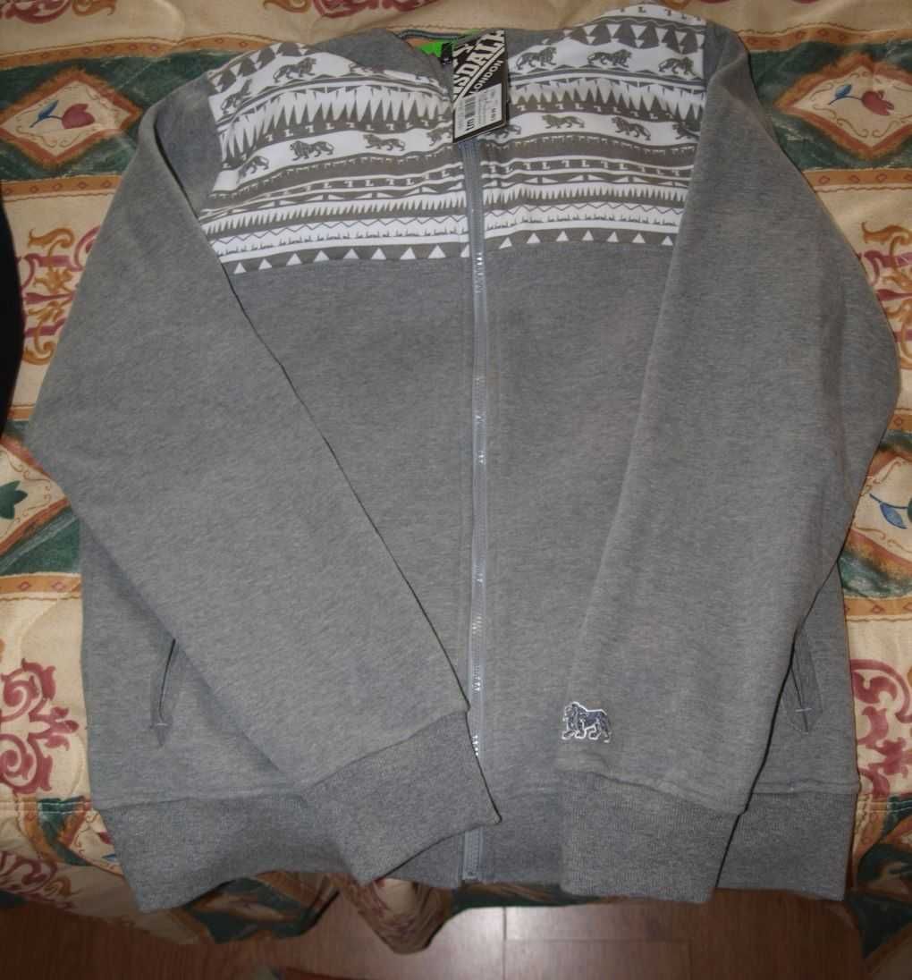 Sweat com fecho LA Gear e Lionsdale