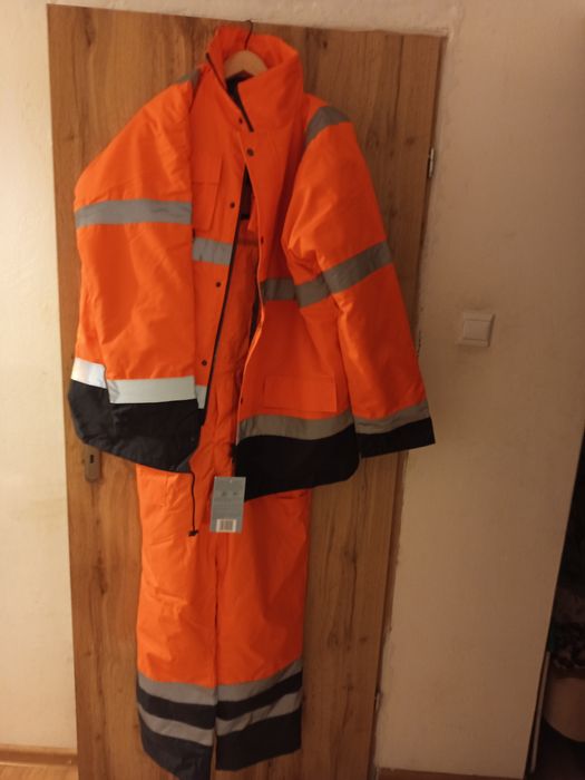 Ubranie robocze zimowe odblaskowe