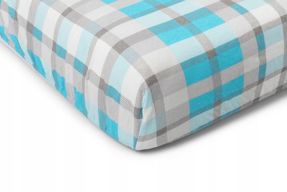 60x120 Prześcieradło Bawełniane z Gumką nr 008