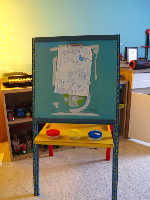 Tablica edukacyjna z nogami Sztaluga 3W1 tablica magnetyczna RZESZÓW