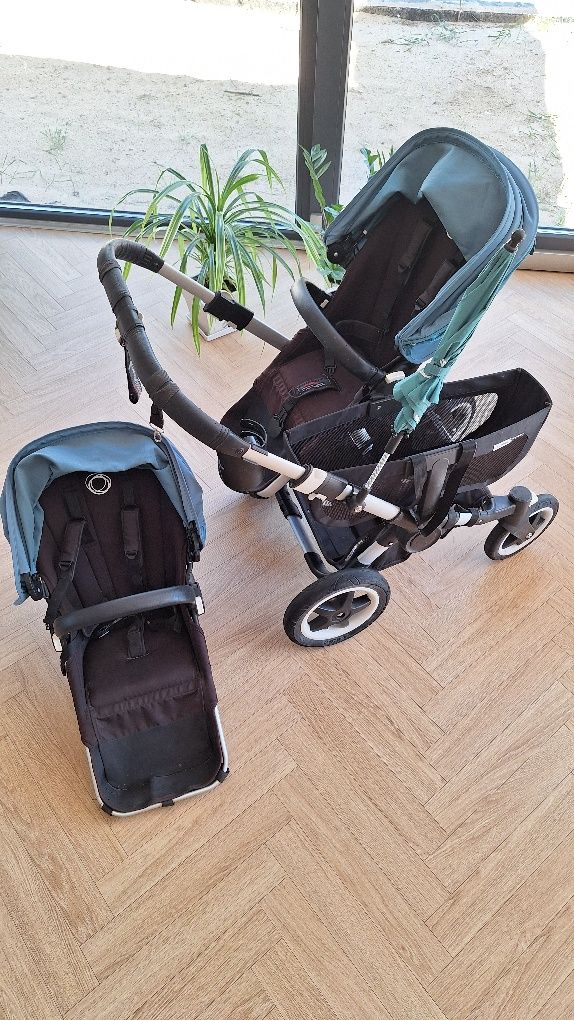 Wózek bugaboo donkey duo wózek bliźniaczy rok po roku