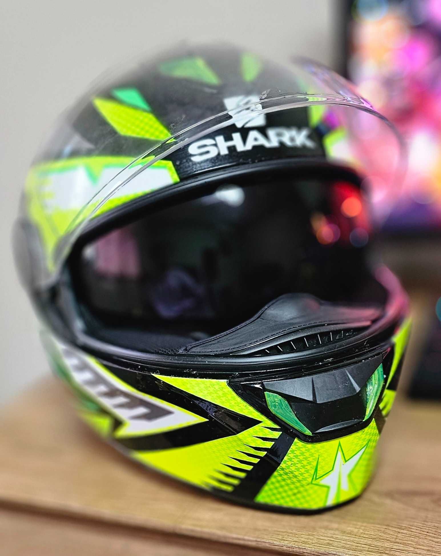 Capacete shark verde