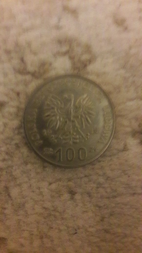 Monety 100 złotowe: 70 rocznica powstania  wielkopolskiego i inne