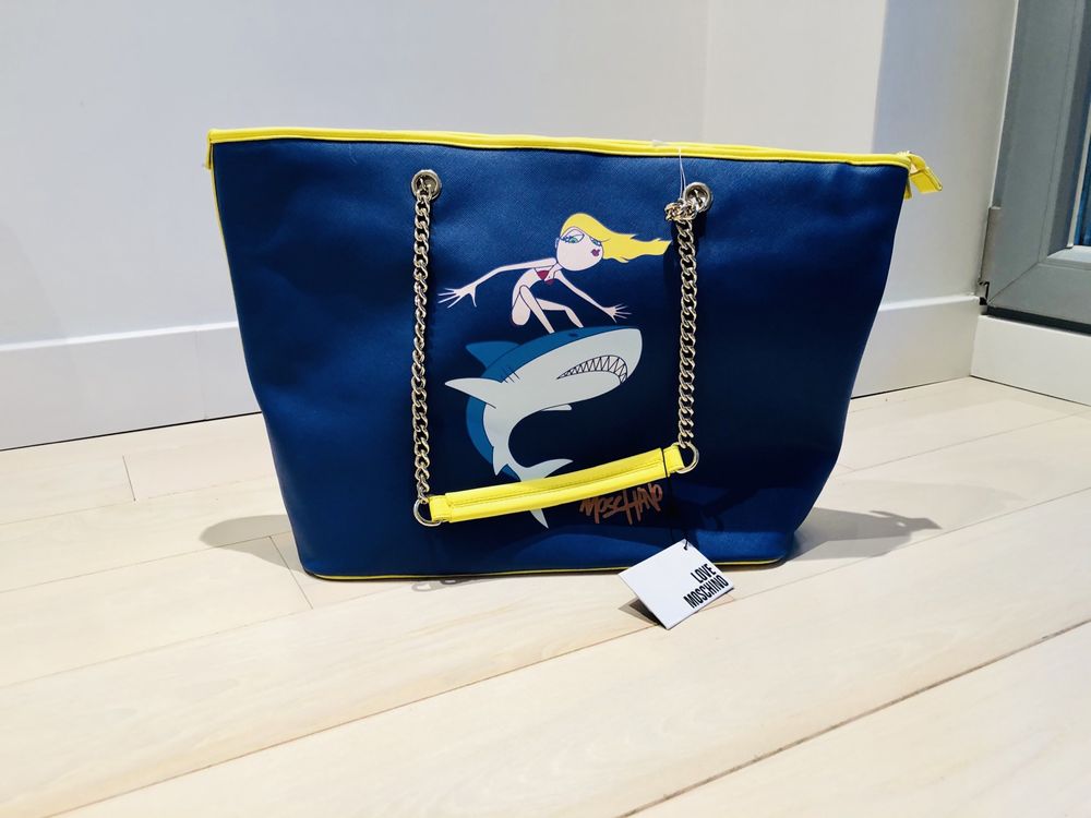 Torebka shopper Moschino