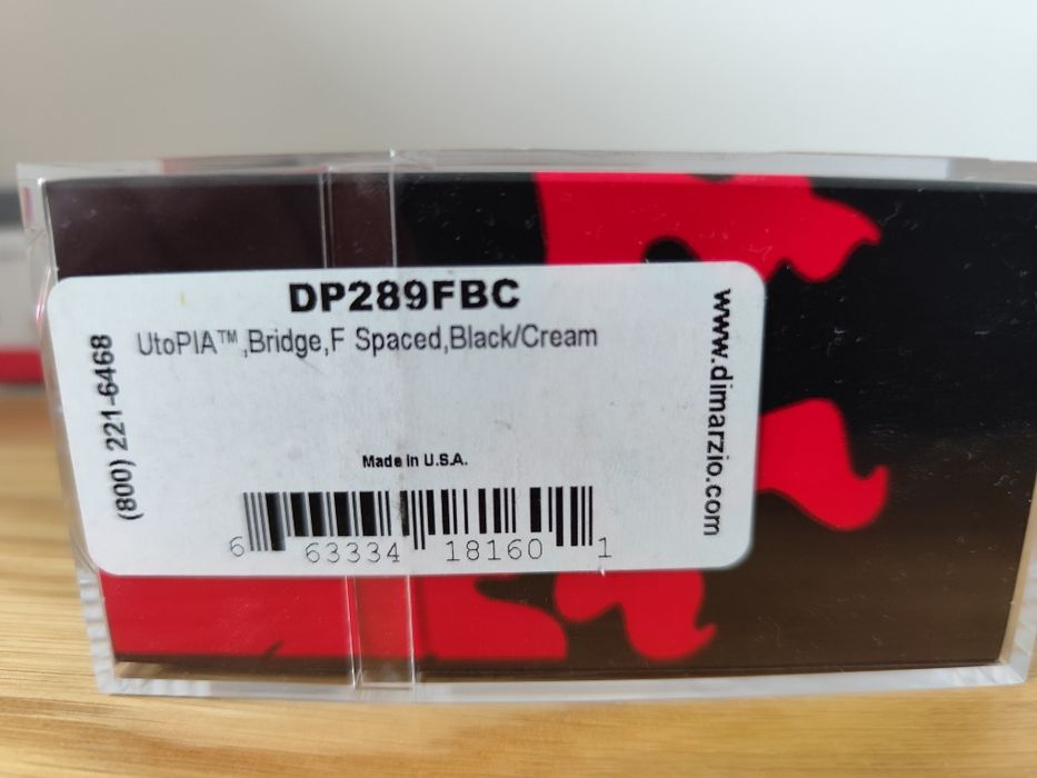 Humbuckers Utopia DiMarzio (bridge e neck) novos