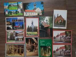 Zestaw czystych pocztówek z Wieliczki i Bochni. 12sztuk