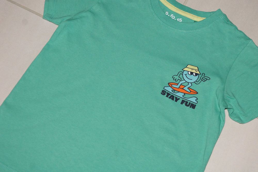 5.10.15.  miętowy T-shirt
