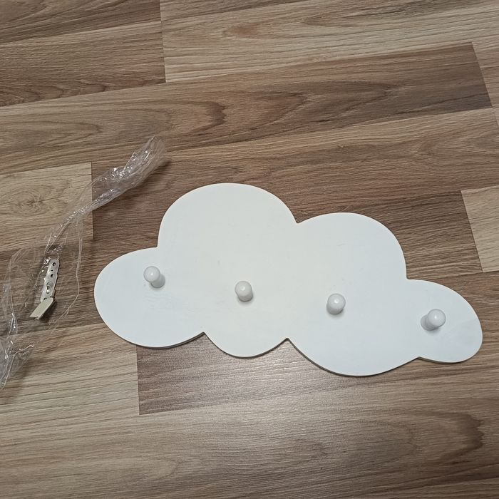 Wieszak chmurka 4 uchwyty