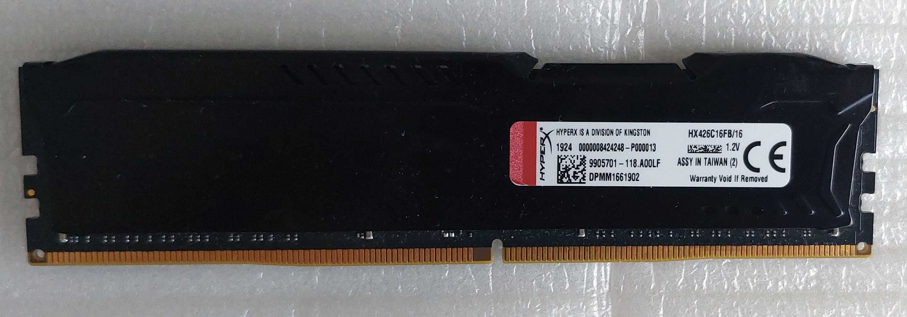 Pamięci Ram Kingston HyperX Fury DDR4 16GB