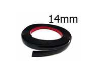 Listwa ozdobna 14mm CZARNA lub CHROM 5 metrów do auta