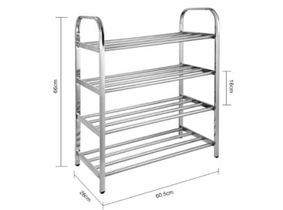 Metalowa Półka na Buty, Regał, Szafka, Organizer, Solidna, Stojak