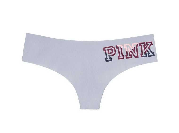 Majtki Victoria's Secret PINK Logo M Moon Grey
