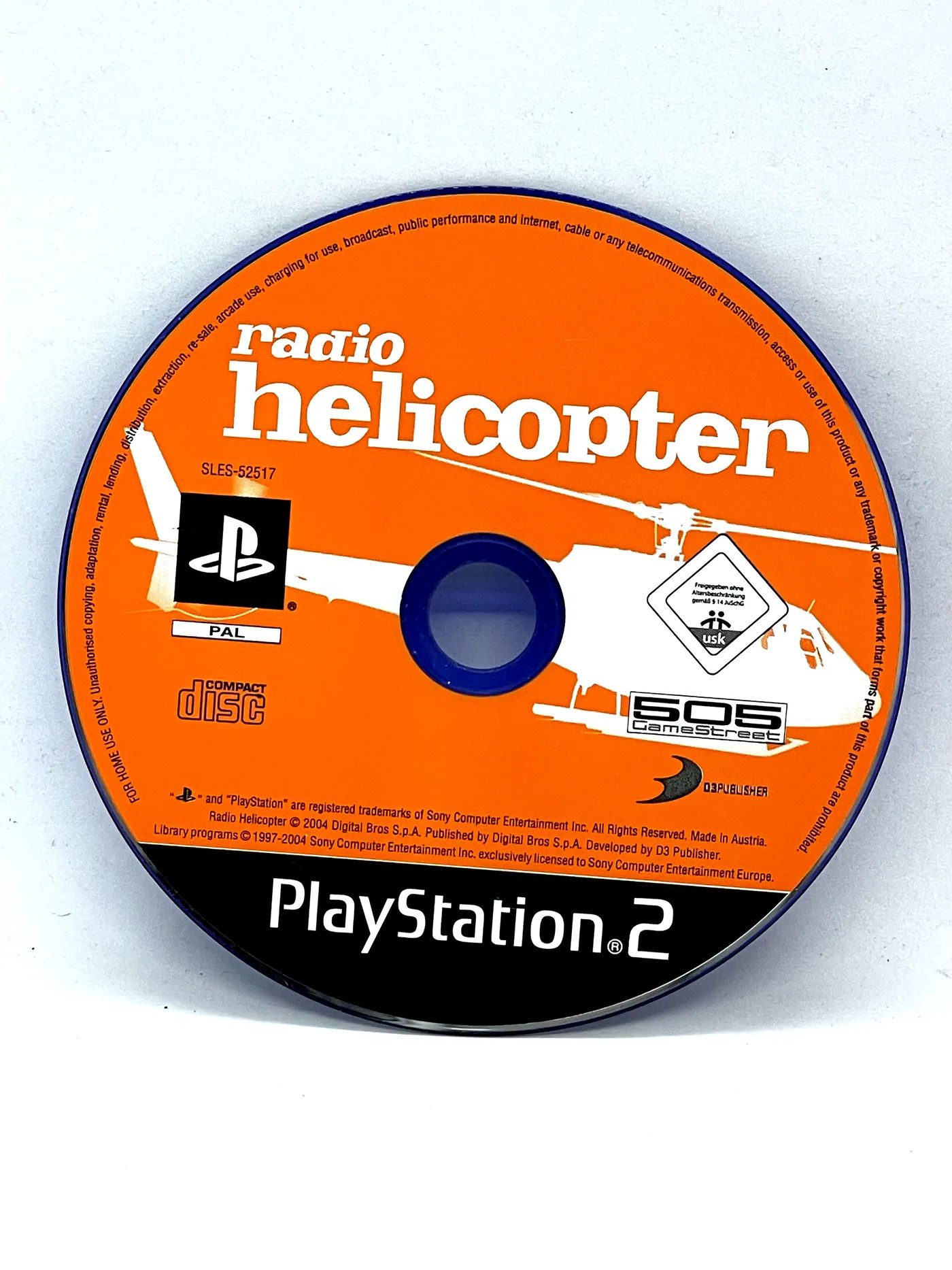 Radio Helicopter PS2 (sama gra) Po Angielsku