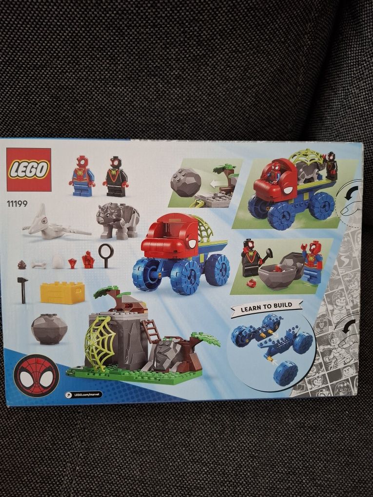 LEGO 11199 Misja ratunkowa zespołu Spidey’ego w dinoterenówce