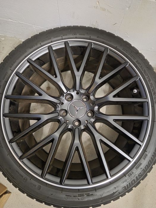 Koła 20 cali zimowe opony Bridgestone Mercedes S 9J x 20 ET34