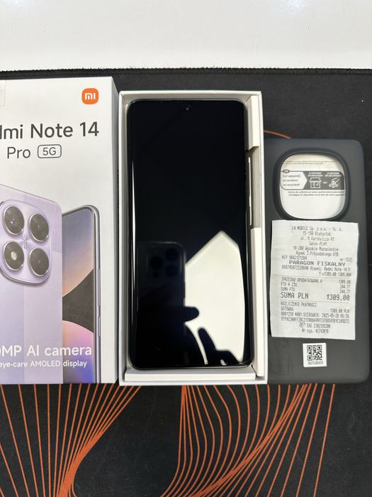 Nowy Xiaomi Redmi Note 14 Pro 5G 256GB sklep Centrum Gsm