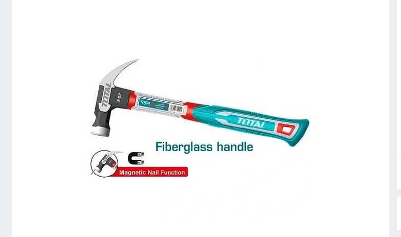 Młotek ciesielski 450g FIBERGLASS