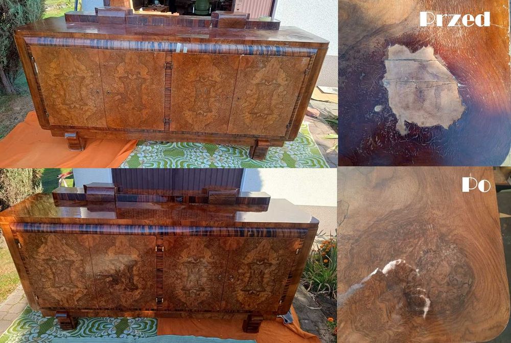 Renowacja mebli zabytkowych i przedmiotów drewnianych