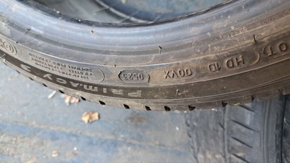 19 275/35 Michelin Primacy3 шини літні