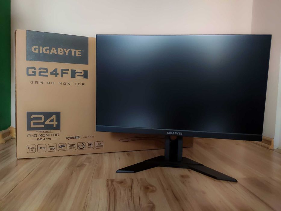 Monitor Gigabyte G24F 2 - 24" IPS FullHD 180Hz - stan idealny!