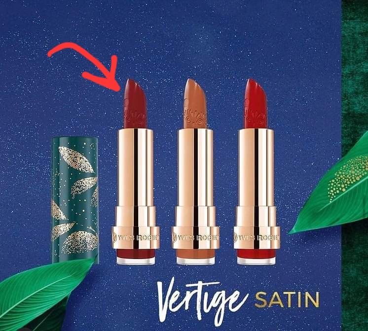 NOWA Yves Rocher pomadka Rouge Vertige Dahlia Satin