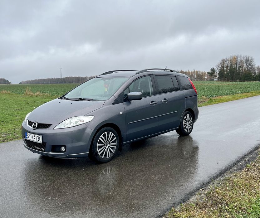 Mazda 5 2.0d 7 osobowa stan bardzo dobry transport