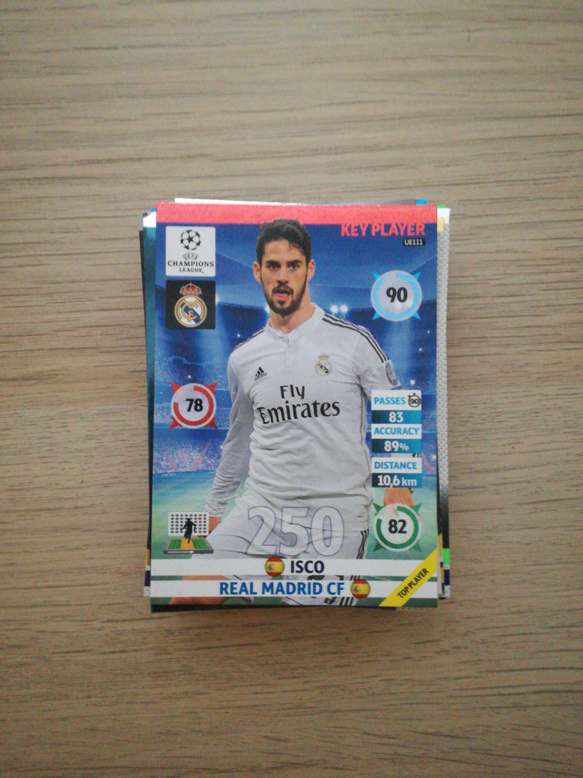 Zestaw kart champions league panini uptade 14/15